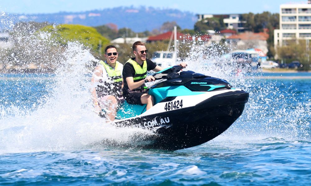 Gold Coast Jet Ski Hire, 30 Minutes - For up to 2