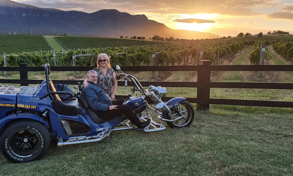 Sunset Trike Ride Tour, 90 Minutes - Hunter Valley - For 2