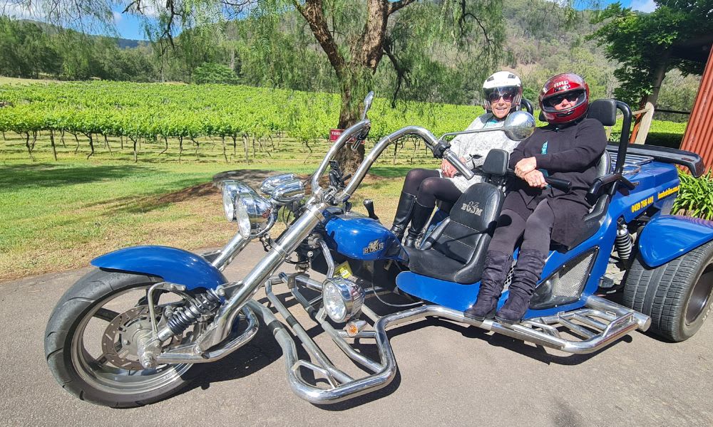 Trike Ride for 2, 1 Hour - Hunter Valley