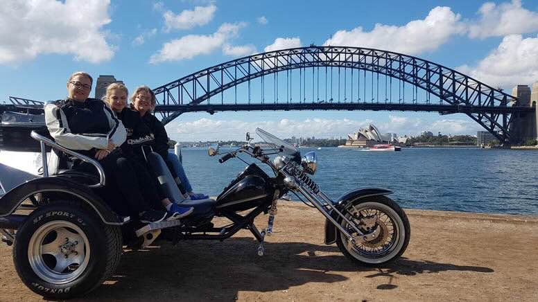 Chopper Trike Tour, 30 Minutes - Sydney Harbour - For Up To 3