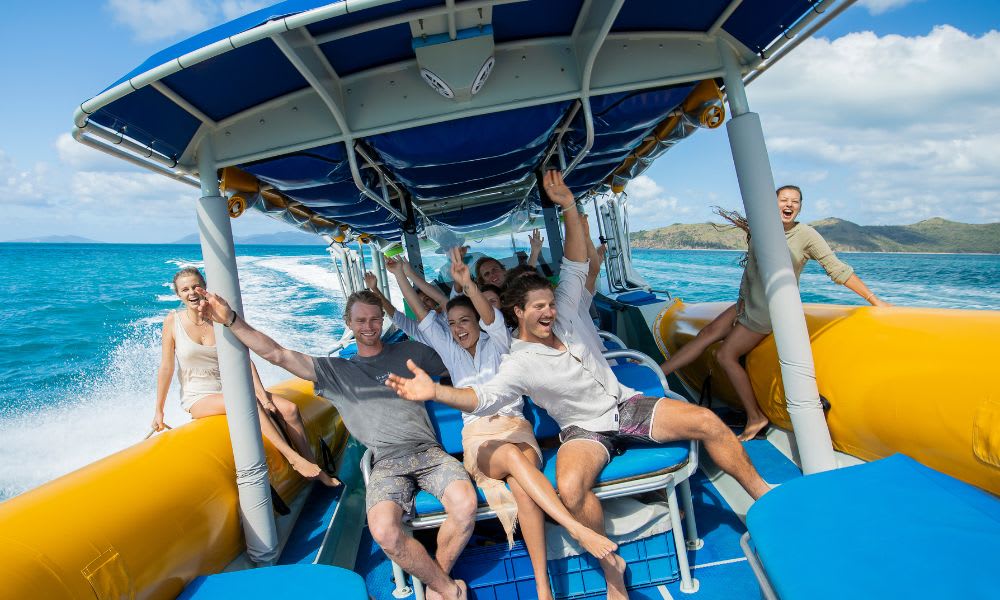 Whitsundays Full Day Jet Rafting & Whitehaven Beach Tour - Airlie Beach