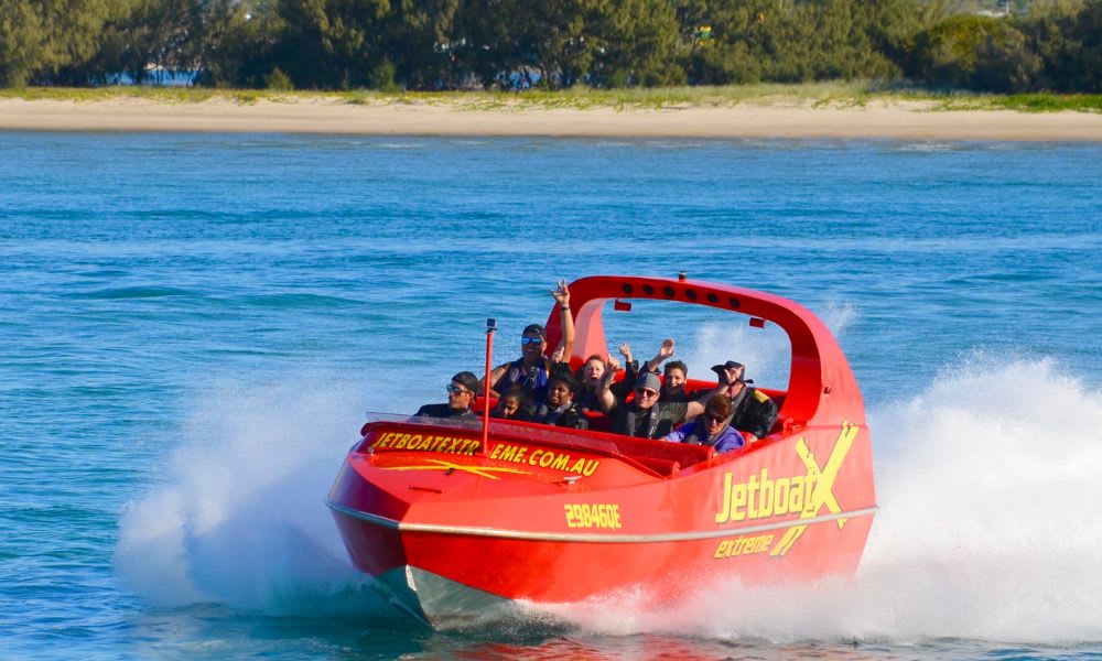 Jet Boat Ride, 55 Minutes - Central Surfers Paradise, Gold Coast