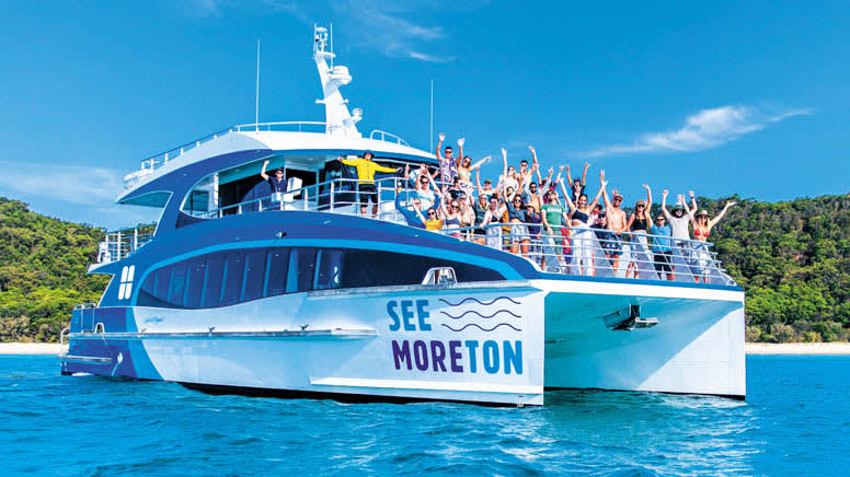 Dolphin Cruise with Tangalooma Wrecks Snorkel Tour - With Transfers From Gold Coast