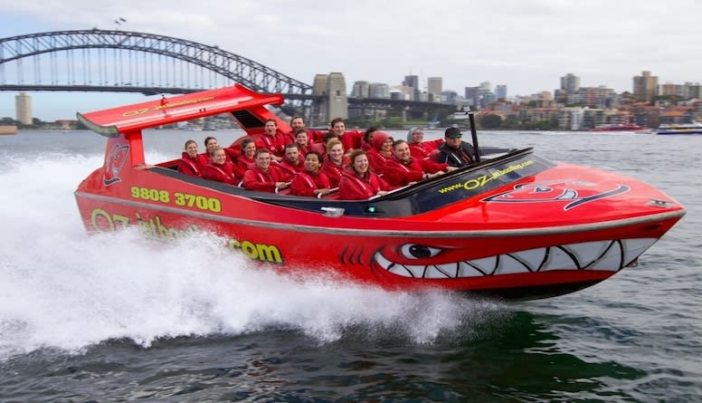 Jet Boat Ride, 30 Minutes - Circular Quay