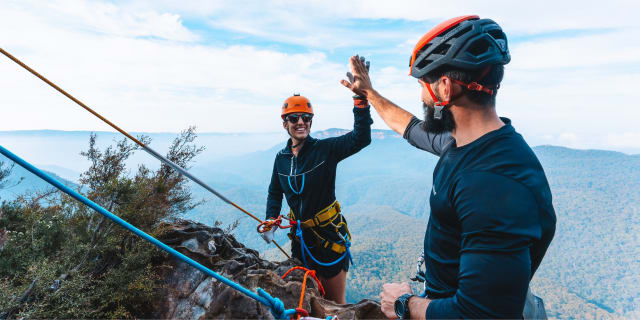 Abseiling