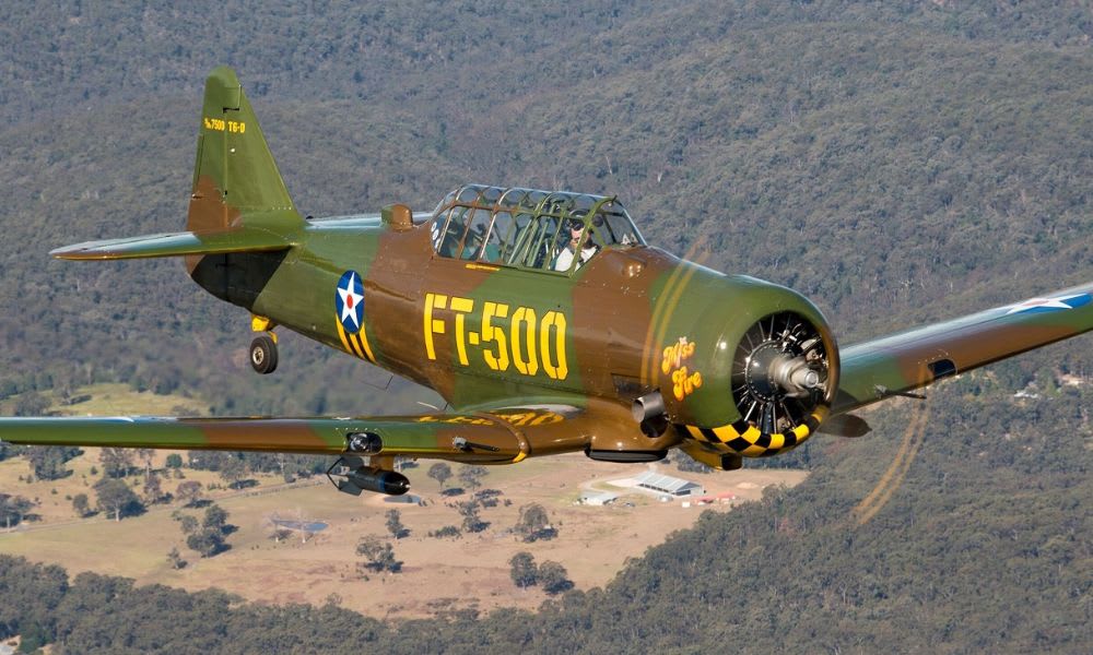 WW2 Warbird Experience T6 Texan Harvard - Sydney