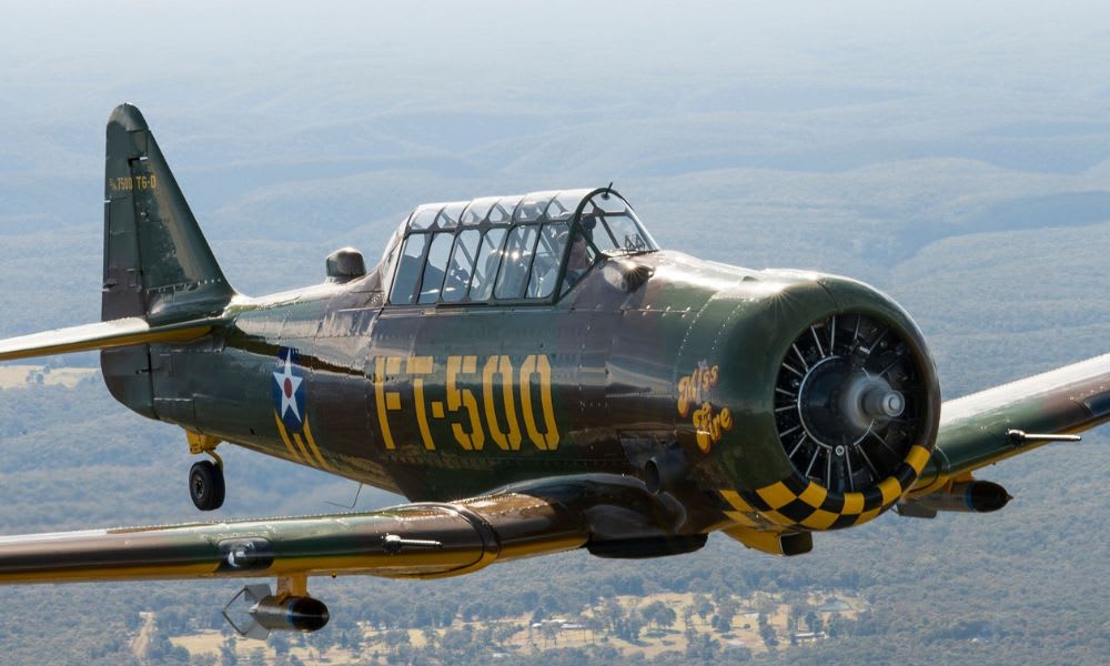 WW2 Warbird Experience T6 Texan Harvard - Sydney