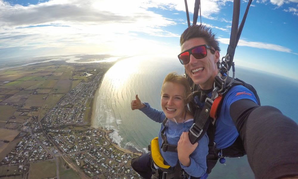 Tandem Skydive From 7500ft - Goolwa, SA