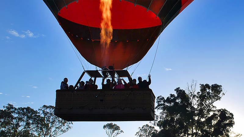 Hot Air Balloon With Breakfast - SPECIAL OFFER - Gold Coast - Adrenaline