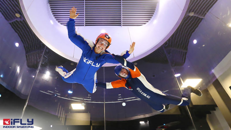 Indoor Skydiving Gold Coast, iFLY Intro Package (2 Flights) - NOW FLYING!