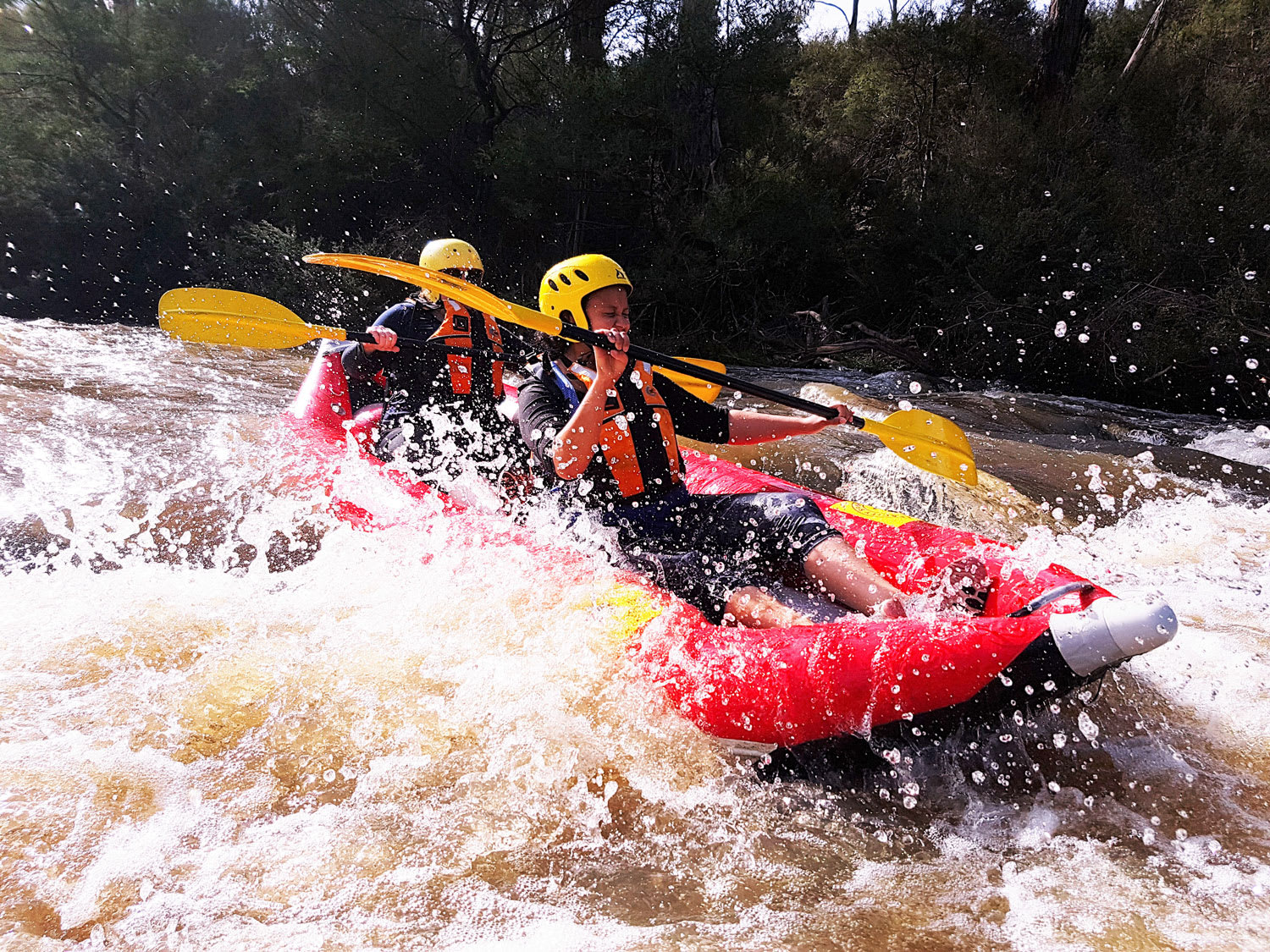 river trips white water kayaking