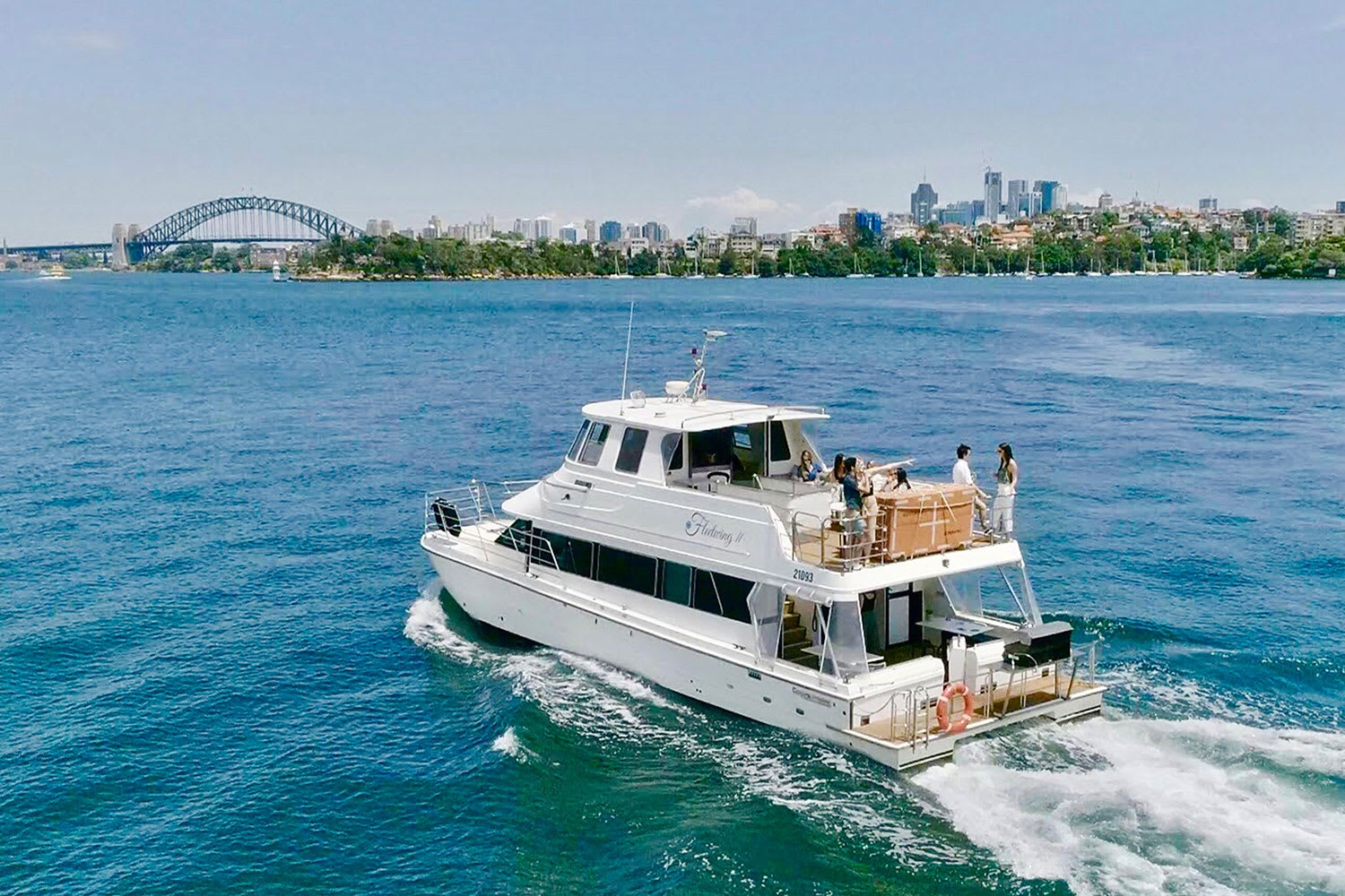 catamaran cruise sydney