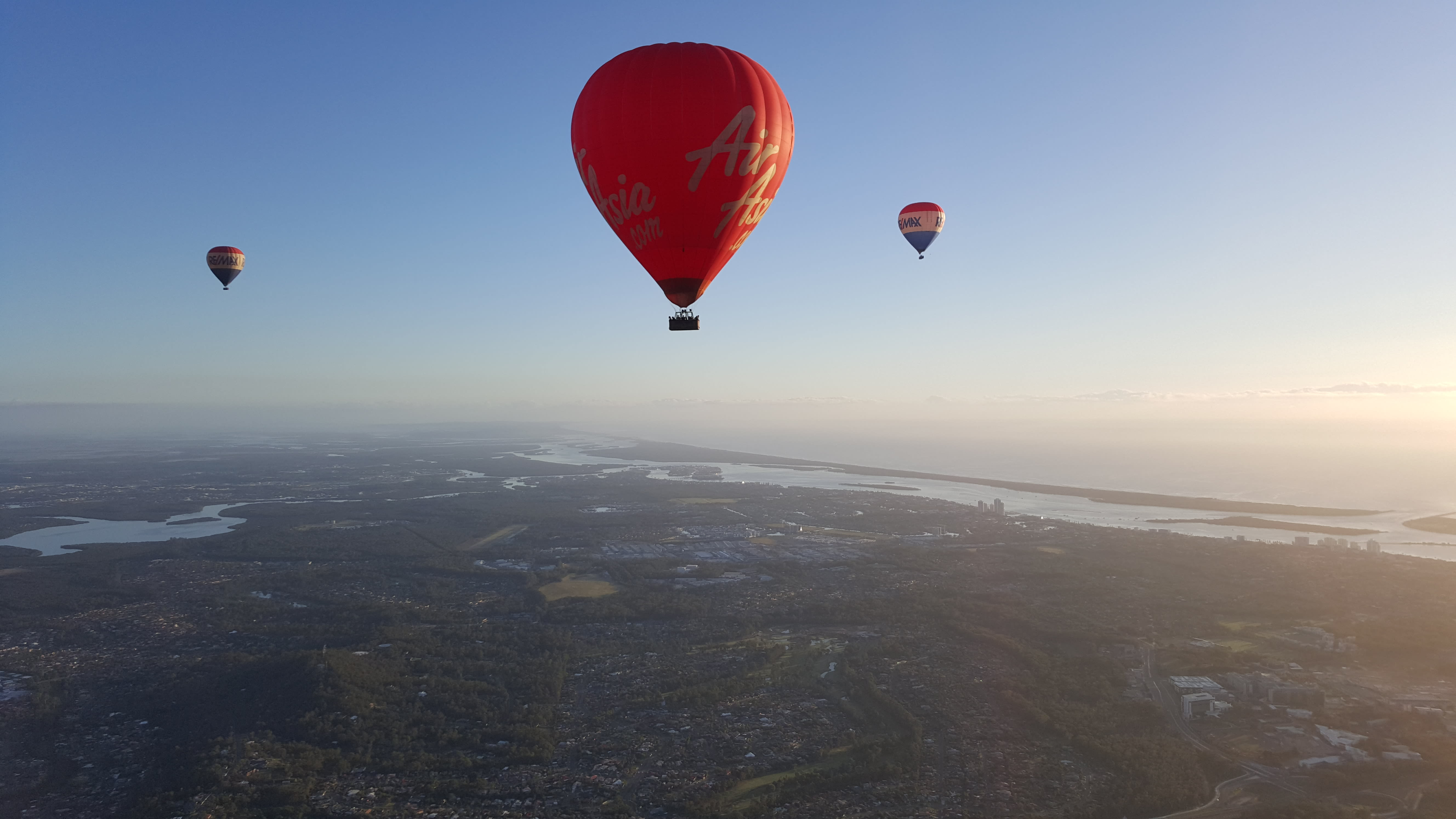 Hot Air Balloon Ride 30 Minutes Gold Coast Adrenaline 