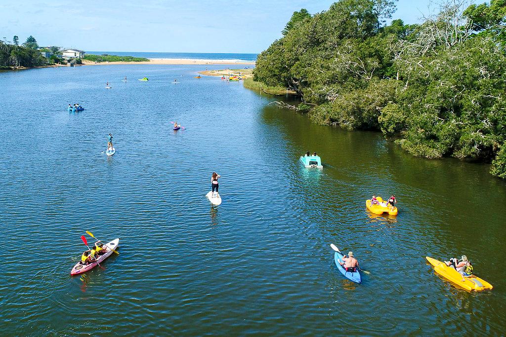 Paddle Board, Kayak and Pedal Boat Hire - 60 Minutes - For 