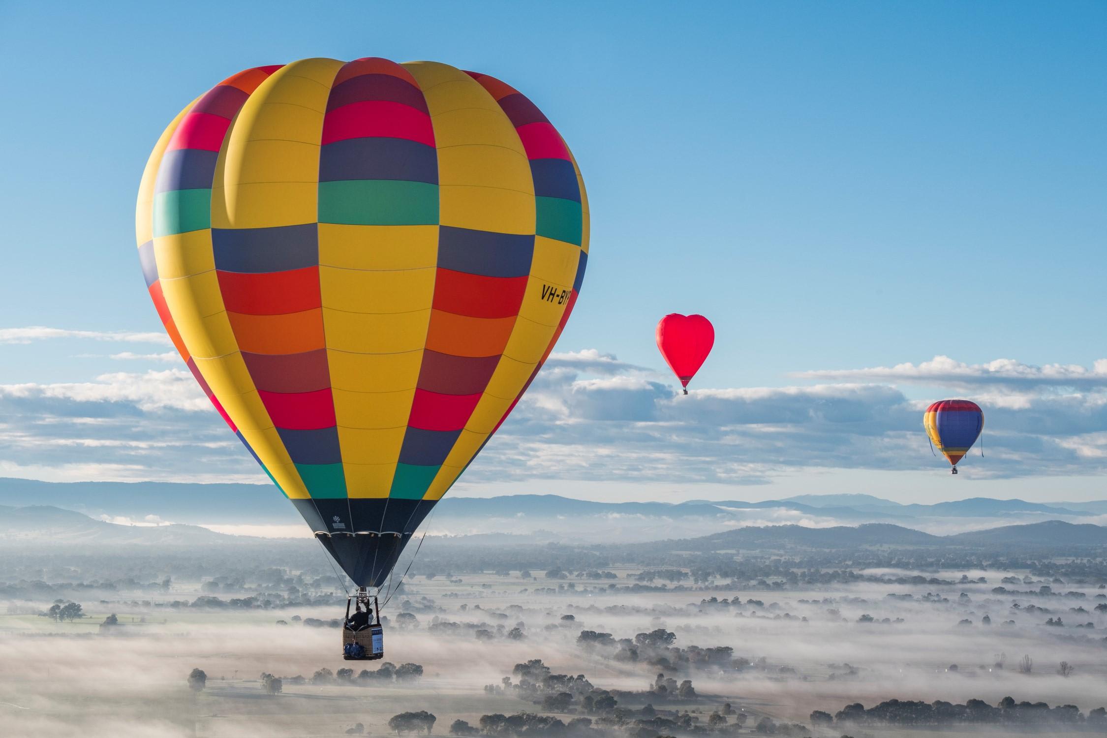 Hot Air Balloon Flight at Sunrise with Prosecco Breakfast Adrenaline