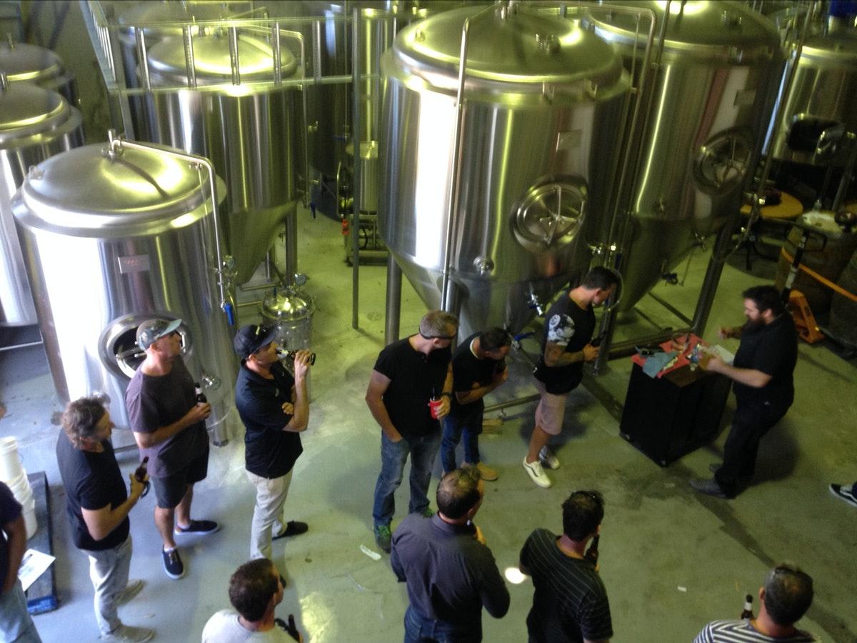 hinterland brewery tour