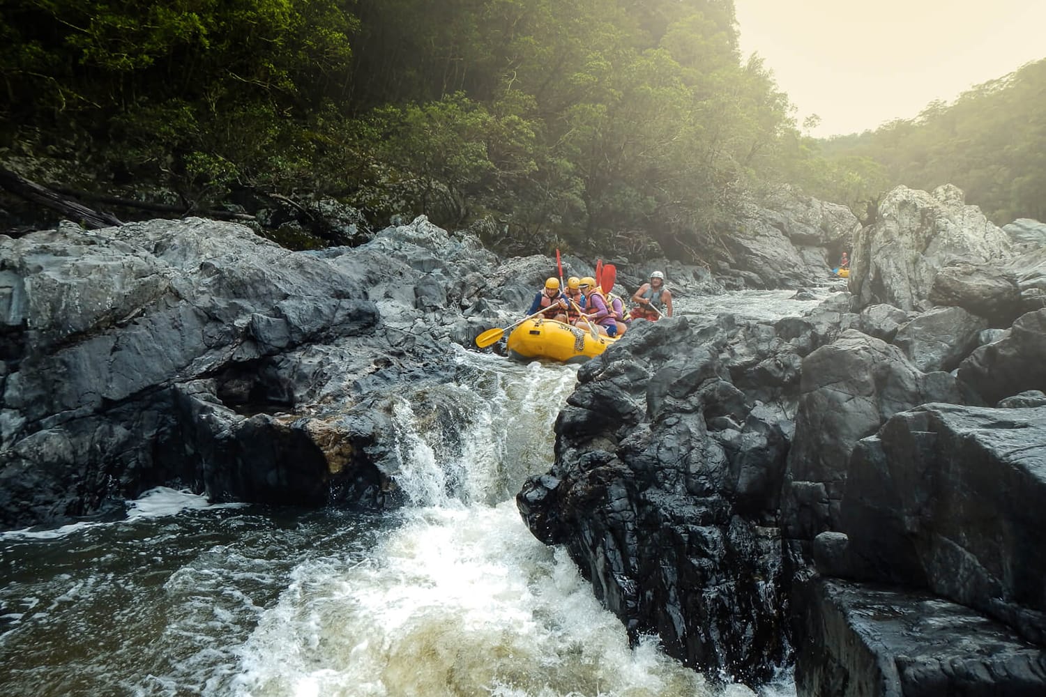 Whitewater Rafting Day Trip, Including Transfers Upper Nymboida River Adrenaline
