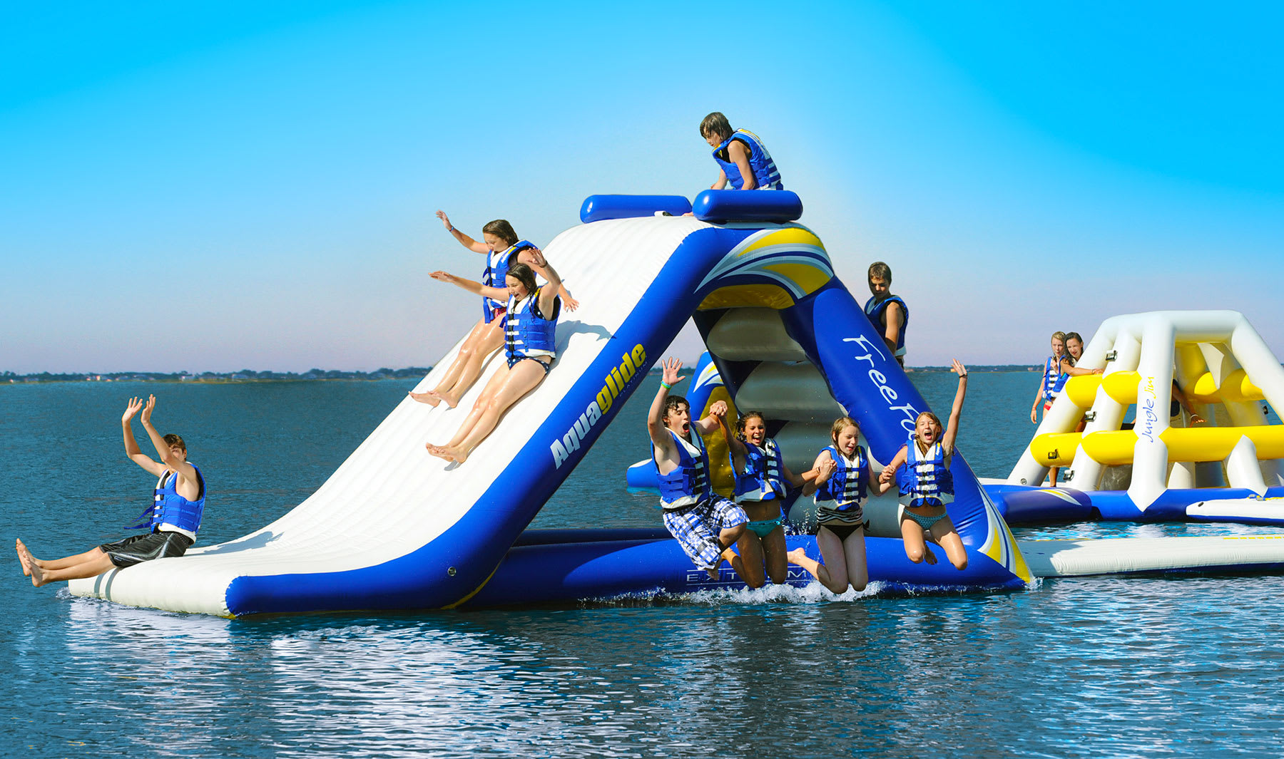 Gold Coast Aqua Park Entry Southport Adrenaline