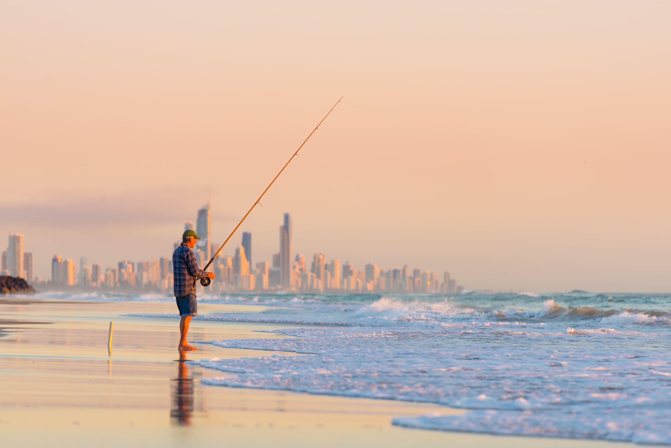 Private Beach Fishing Lesson 2 Hours Gold Coast Adrenaline private-beach-fishing-lesson-2-hours-gold-coast-adrenaline