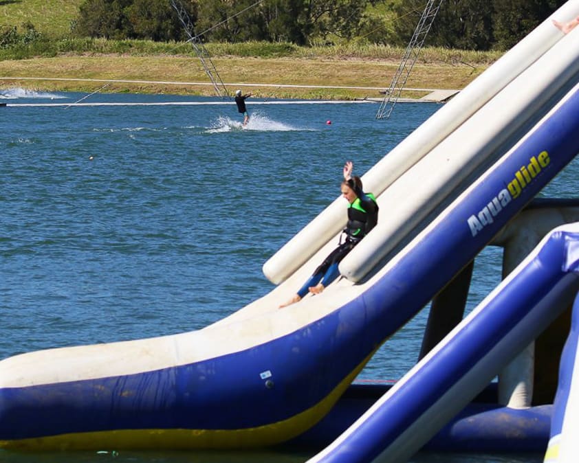 Gold Coast Aqua Park Entry Oxenford Adrenaline