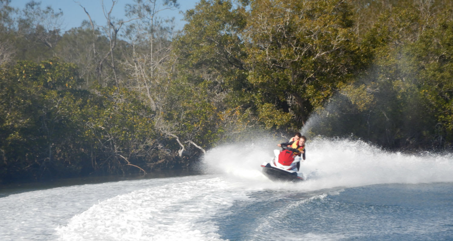 Jet Ski Adventure, 3.5 Hours Sunshine Coast For 2 Adrenaline