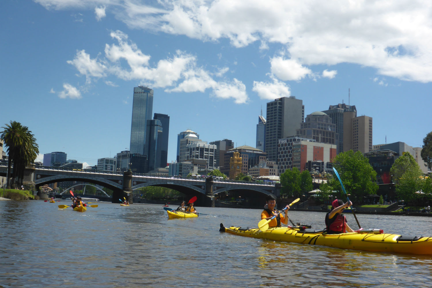 Scenic Yarra River Kayak Tour Melbourne Adrenaline
