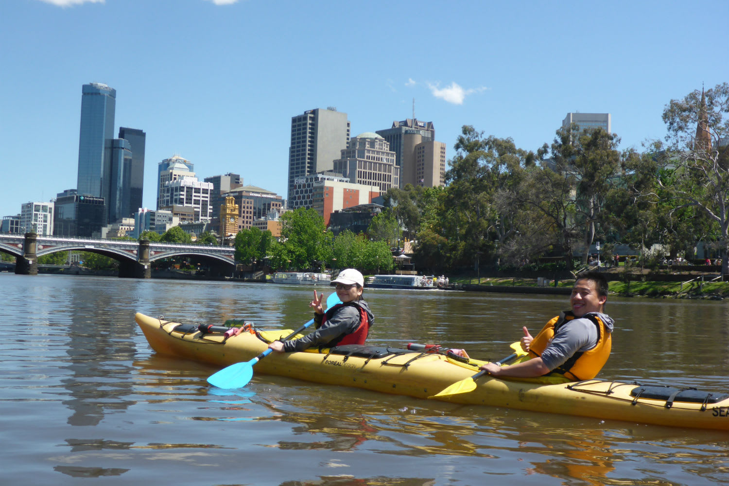 Scenic Yarra River Kayak Tour Melbourne Adrenaline