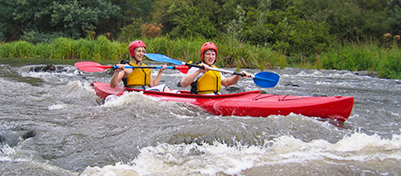 White water rafting