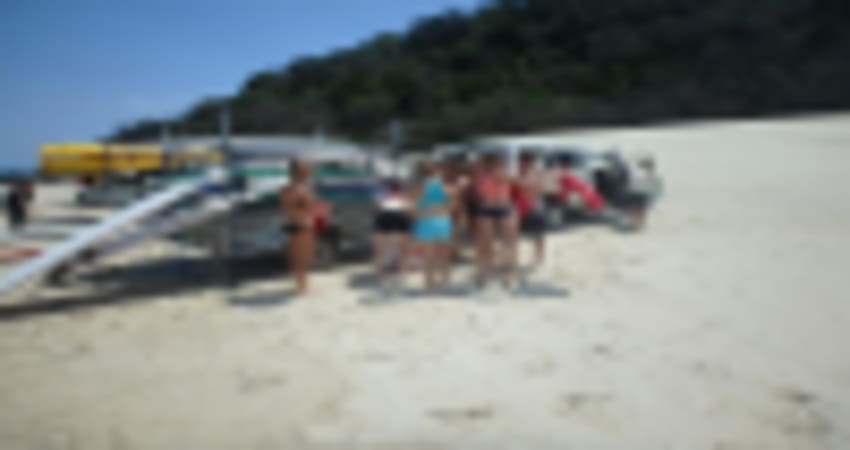 Epic 4WD Beach Drive with Surf Lesson, Day Tour - Noosa