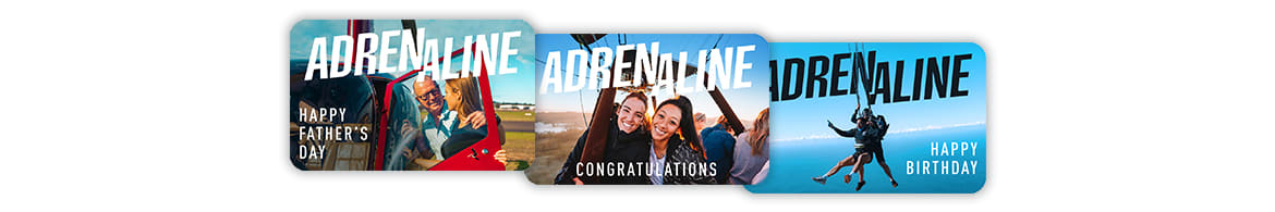 Adrenaline Gift Vouchers