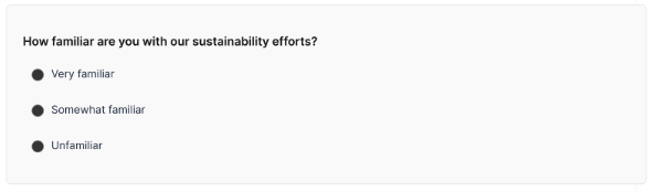 Survey Example