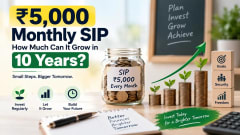 How Much Can ₹5,000 Monthly SIP Grow in 10 Years?