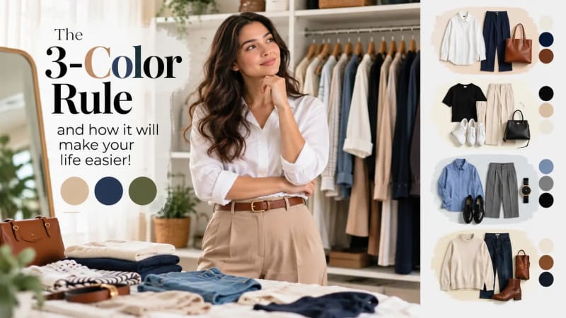 The 3 Color Rule and how it will make your life easier!