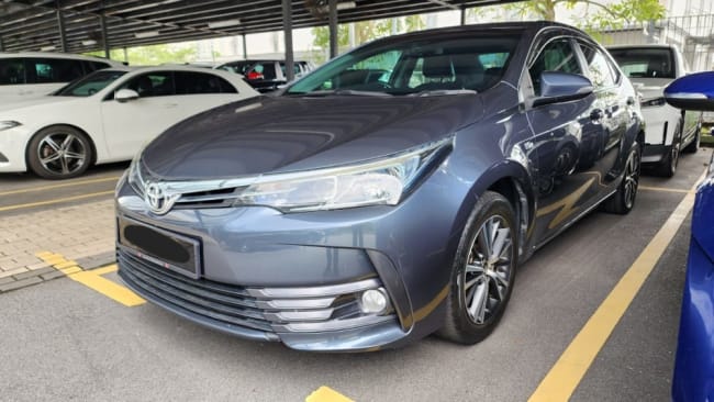 2017 Toyota Corolla Altis 1.8G