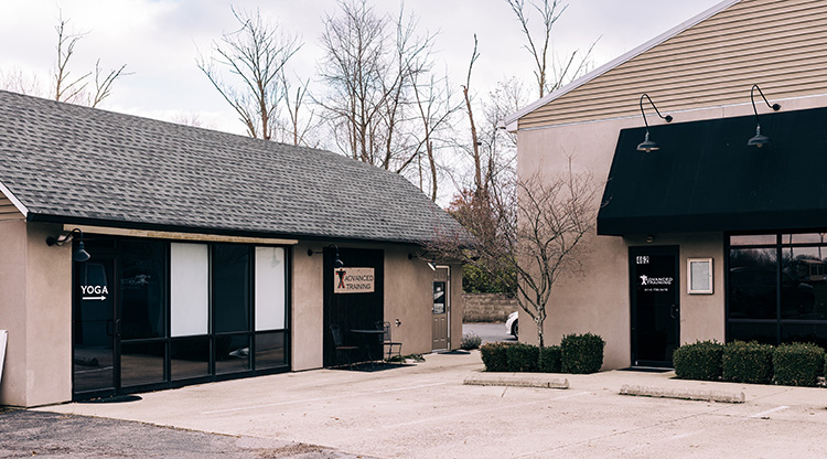 Outside of the Advanced Training studio