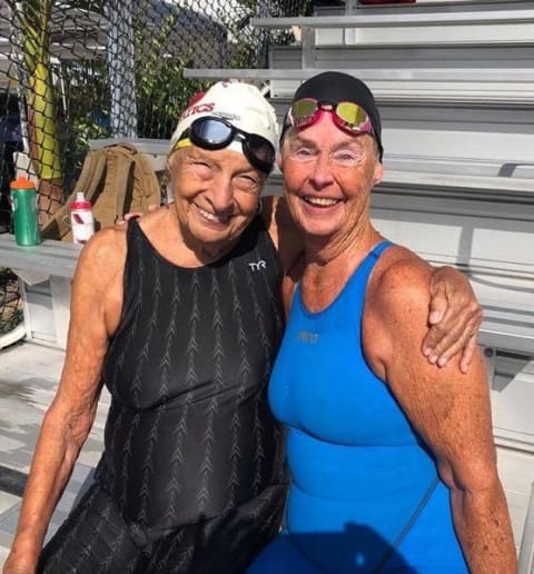 Lynda Leopold and "Mighty Mo" Kornfeld