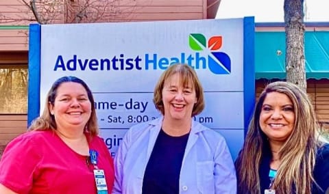 Group photo of Oakhurst medical staff