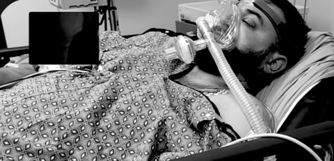Greg in ICU