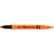 PENTEL Surligneur ILLUMINA FLEX bi-pointe 2,5/4,2mm. Coloris orange photo du produit