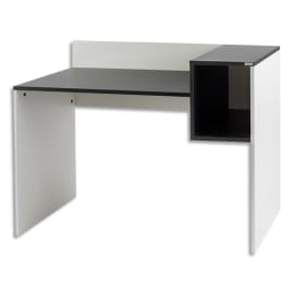 Bureau Home Office LV16 Blanc/noir LV16.13.01 photo du produit