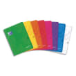 OXFORD Cahier easyBook en polypro &agrave; rabats agraf&eacute; 24 x 32 CM 96 pages Sey&egrave;s assortis photo du produit