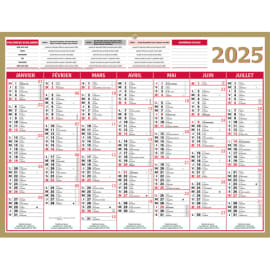 BREPOLS Agenda Janvier à Décembre 2024 GENOVA Delta 834, spiralé