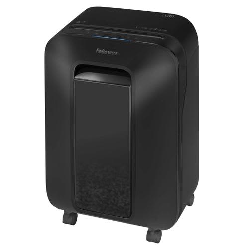 FELLOWES Destructeur micropart LX-Series LX201 Noir DIN P-5 - 5050001 photo du produit