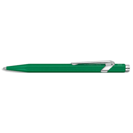 CARAN D'ACHE Stylo bille 849 Colormat X : Corps hexagonal en aluminium, finition microbillée - Corps Vert photo du produit