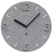 ALBA Horloge murale D30 cm en PET 100% recyclé. Pile AA non fournie. Gris foncé photo du produit