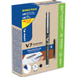 PILOT Greenpack de stylo encre liquide VBALL 07. Comprend 10 stylos + 10 Sets de 3 recharges. Noir photo du produit