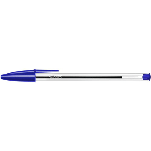 Stylo bille Bic Cristal pointe moyenne rouge