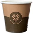 Sachet 50 gobelets carton 10 cl - 4 oz D&eacute;cor Barista 450GOBB photo du produit