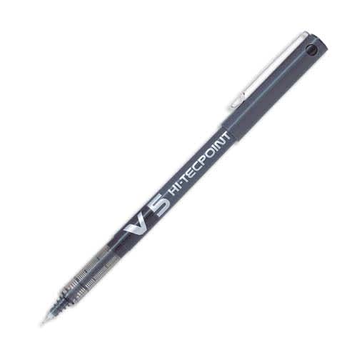 PILOT Stylo Roller pointe tubulaire 0,5 mm encre liquide Noire HI-TECPOINT BX-V5 photo du produit Principale L