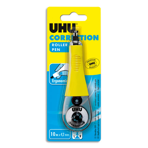 UHU Roller Pen de correction ergonomique avec vis d ajustement intégrée photo du produit Principale L